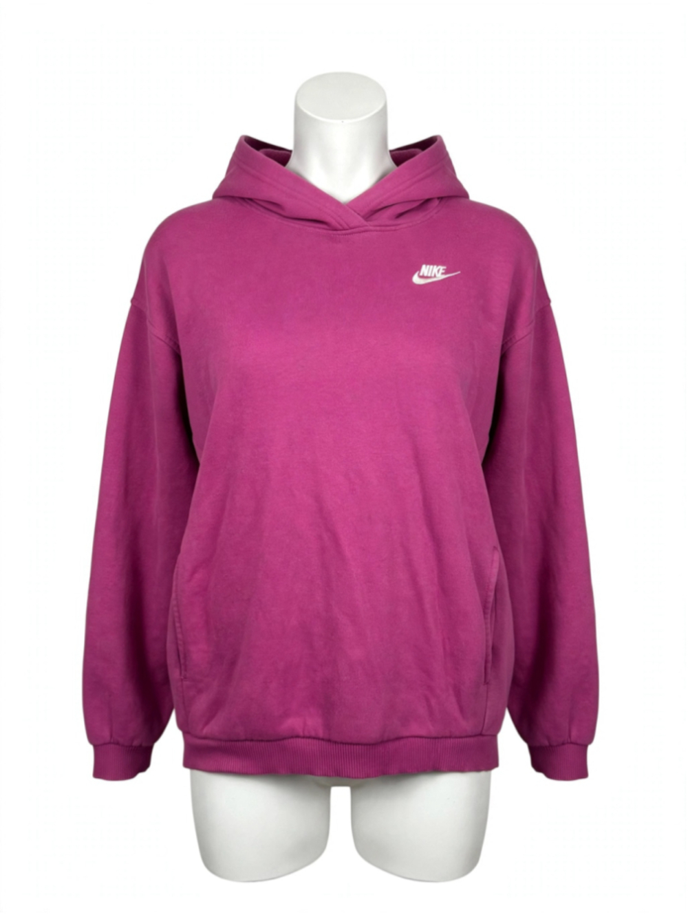 Women's Nike Magenta Hoodie Sweatshirt Size M
